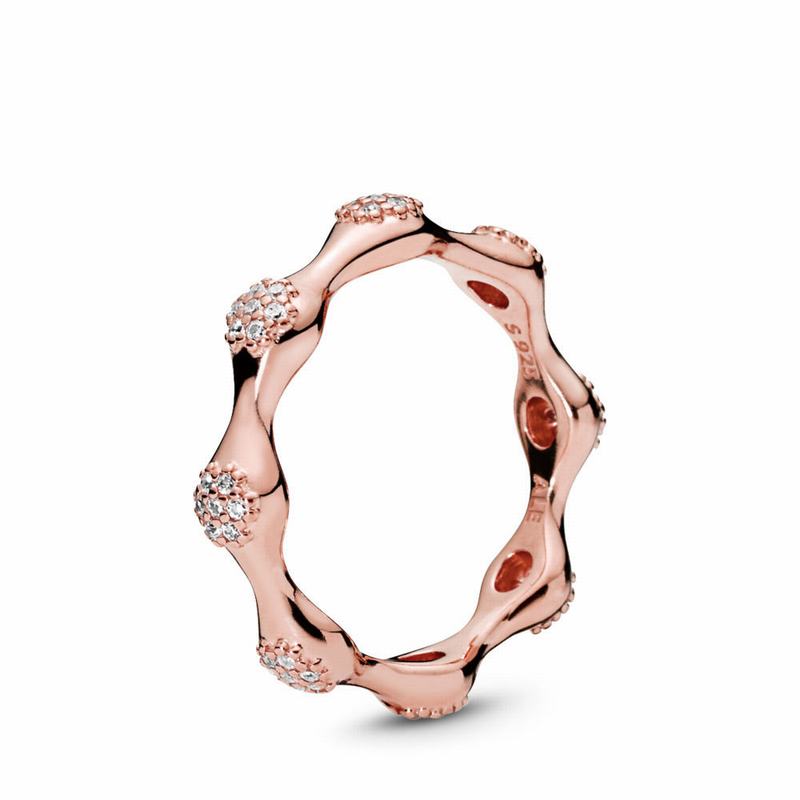 Pandora Rose™ Modern LovePods™ Stackable Ring Clearance NZ (138426-YVA)